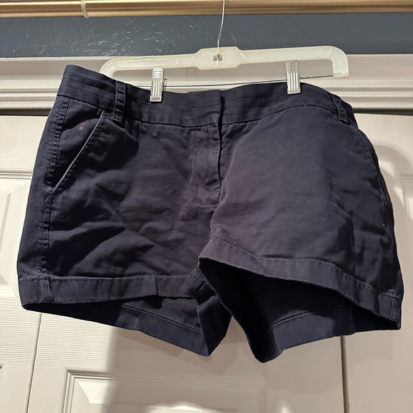 J. Crew Navy Chino Shorts - Picture 1 of 4
